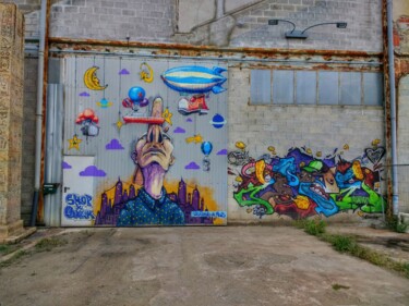 Фотография под названием "Street Art XIII" - Eric L Vadé, Подлинное произведение искусства, Цифровая фотография