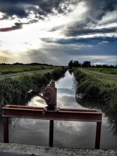 Photography titled "Scène de Camargue IX" by Eric L Vadé, Original Artwork, Digital Photography