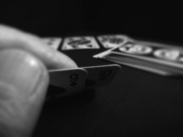 「Poker !」というタイトルの写真撮影 Eric L Vadéによって, オリジナルのアートワーク, デジタル