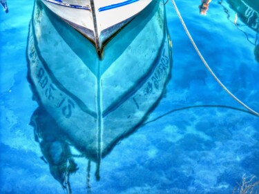 Photographie intitulée "Au Port Du Cros de…" par Eric L Vadé, Œuvre d'art originale, Photographie numérique