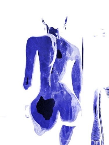 Digitale Kunst mit dem Titel "Inks III" von Eric L Vadé, Original-Kunstwerk, Digitale Malerei