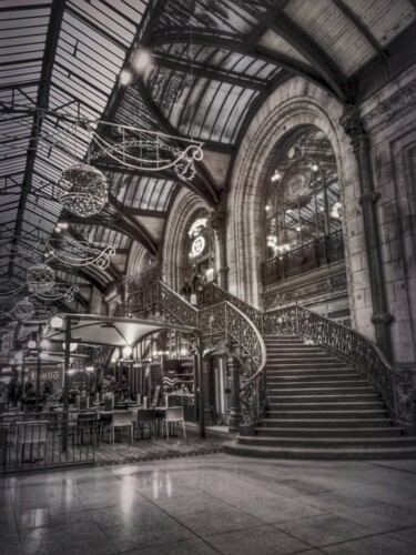 Fotografia intitolato "Gare De Lyon III" da Eric L Vadé, Opera d'arte originale, Fotografia digitale