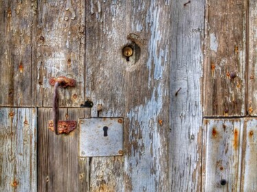 Photography titled "Doors And Locks III" by Eric L Vadé, Original Artwork, Non Manipulated Photography