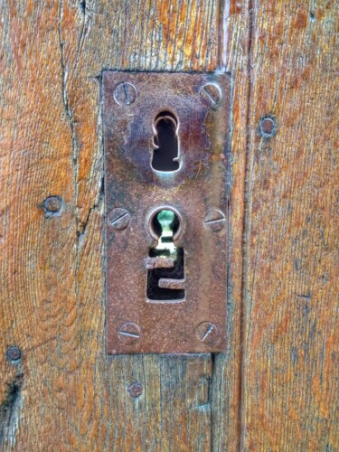 Photography titled "Doors And Locks V" by Eric L Vadé, Original Artwork, Non Manipulated Photography
