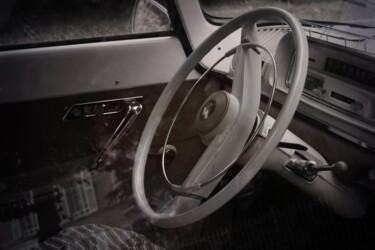 Fotografie getiteld "Steering Wheel IX" door Eric L Vadé, Origineel Kunstwerk, Digitale fotografie