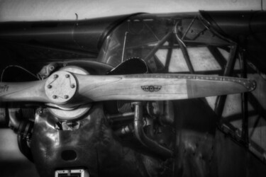 Photographie intitulée "Vintage Aviation II" par Eric L Vadé, Œuvre d'art originale, Photographie numérique