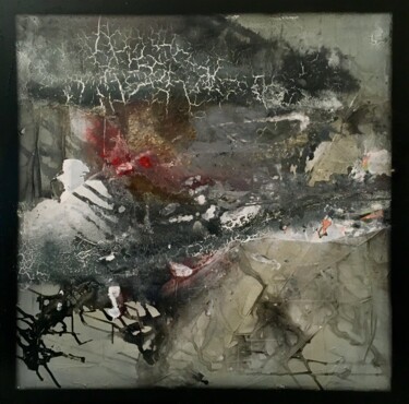 Painting titled "Sans titre#5 - art…" by Eric Leroy (Rico), Original Artwork, Acrylic Mounted on Wood Stretcher frame