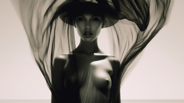 Фотография под названием "#2 - Free As A Veil" - Eric Lespinasse, Подлинное произведение искусства, Цифровая фотография Уста…
