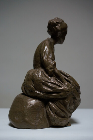 Escultura intitulada "Après la moisson" por Eric Régimbeau, Obras de arte originais, Resina