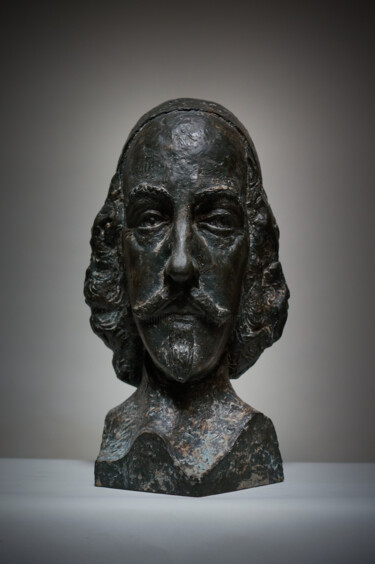 Sculpture intitulée "Mazarin" par Eric Régimbeau, Œuvre d'art originale, Plâtre