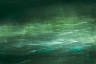 Photographie intitulée "Greens of water" par Eric Régimbeau, Œuvre d'art originale, Photographie manipulée