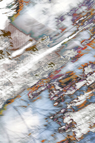 Arts numériques intitulée "Abstract pigeon loft" par Eric Régimbeau, Œuvre d'art originale
