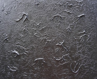 Картина под названием "Steel Roots > 38 x…" - Eric Schauer, Подлинное произведение искусства, Акрил