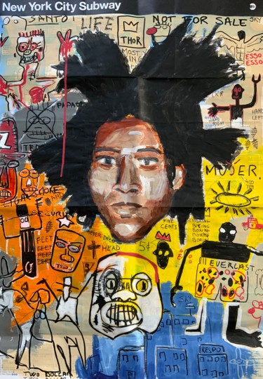 JMB Peinture intitulée "JMB" par Eric Stephan, Œuvre d'art originale, Acrylique