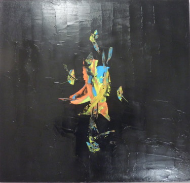 Peinture intitulée ""Rêve coloré dans l…" par Eric Taboureau (Donekk), Œuvre d'art originale, Acrylique