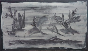 Peinture intitulée "Les Mystères de la…" par Eric Taboureau (Donekk), Œuvre d'art originale, Acrylique