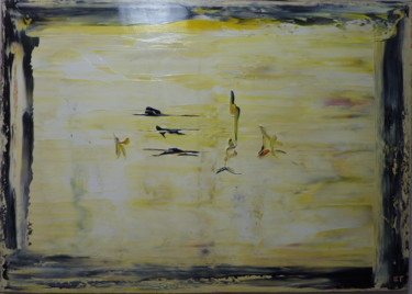 Peinture intitulée "Message inconnu" par Eric Taboureau (Donekk), Œuvre d'art originale, Acrylique