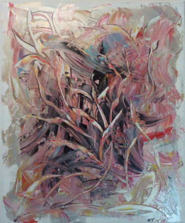 Malerei mit dem Titel "Eclipso" von Eric Taboureau (Donekk), Original-Kunstwerk, Acryl