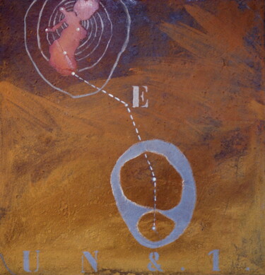 Painting titled "Unité" by Eric Verly / Ylrev, Original Artwork