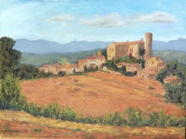 Peinture intitulée "Foixa" par Eric Delaval, Œuvre d'art originale, Huile Monté sur Châssis en bois