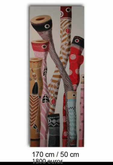 Arts numériques intitulée "didgeridoo" par Eric Gaussens, Œuvre d'art originale