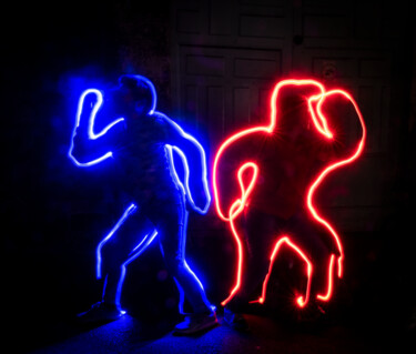 Photography titled "light painting (5)" by Erick Philippe (eikioo), Original Artwork, Light Painting