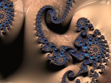 Digital Arts titled "fractale (92)" by Erick Philippe (eikioo), Original Artwork, 2D Digital Work