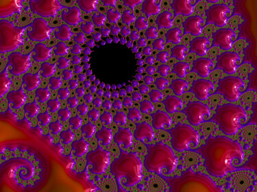 Digitale Kunst getiteld "fractale - fractal…" door Erick Philippe (eikioo), Origineel Kunstwerk, 2D Digital Work