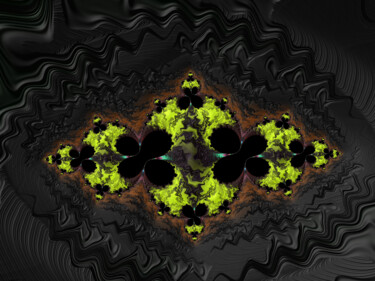 Arts numériques intitulée "fractale - fractal…" par Erick Philippe (eikioo), Œuvre d'art originale, Travail numérique 2D