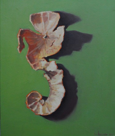 Malerei mit dem Titel "Peau morte n°3" von Eric Kaiser, Original-Kunstwerk, Öl