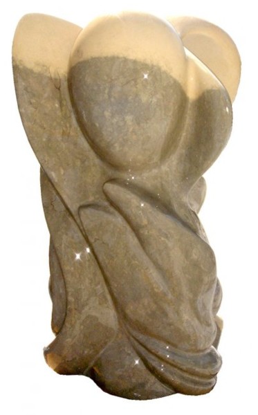 Sculpture titled "Conscience" by Erickh, Original Artwork, Stone