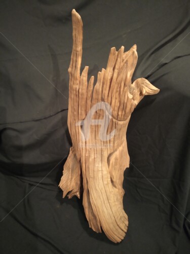 Sculpture titled "Avalon" by Eric Rodriguez Sculpture, Original Artwork, Wood