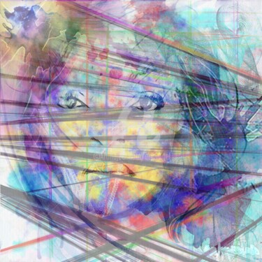 Цифровое искусство под названием "elvire01.jpg" - Eric Vogel, Подлинное произведение искусства, Цифровая живопись