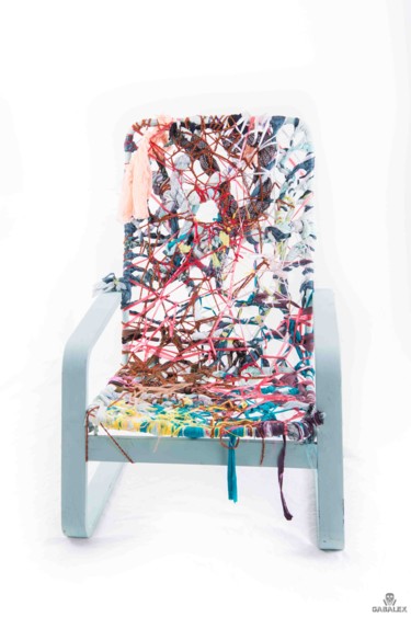 Photographie intitulée "Chaise de chasse" par Érika Lebrun, Œuvre d'art originale