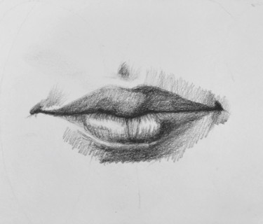 Рисунок под названием "Mouth sketching .jp…" - Eb, Подлинное произведение искусства