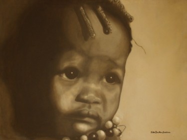 Картина под названием "Innocente" - Eb, Подлинное произведение искусства, Масло