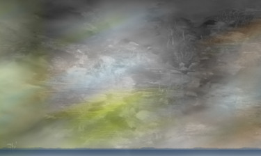 Arte digitale intitolato "ciel-et-mer.jpg" da Ple Eric, Opera d'arte originale, Lavoro digitale 2D