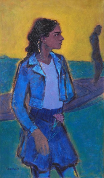 mahrem-i-esrar Painting titled "mahrem-i-esrar" by Ercan Sert, Original Art, Other