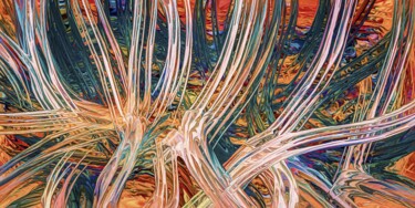 Цифровое искусство под названием "Neural Flux GPT-4" - Erkan Cerit, Подлинное произведение искусства, 2D Цифровая Работа