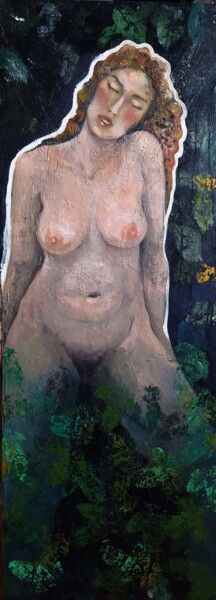 Peinture intitulée "Aphrodite" par Erkin Alakbarli, Œuvre d'art originale, Huile