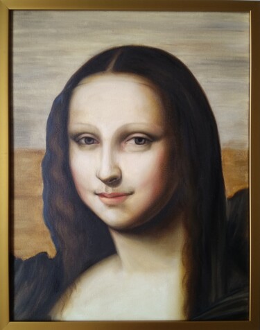 Peinture intitulée "Isleworth Mona Lisa…" par Olesya Ermolaeva, Œuvre d'art originale, Huile