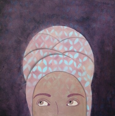 Peinture intitulée "Turban" par Svetlana Ermolina, Œuvre d'art originale, Acrylique