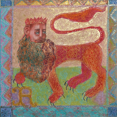 绘画 标题为“Leo” 由Erna Berger Moise, 原创艺术品, 粉彩