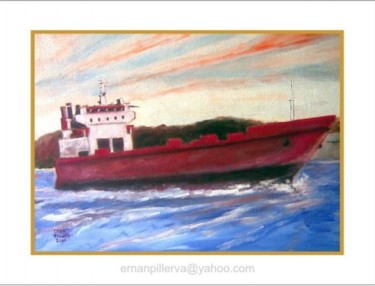 Painting titled "Early cruise" by Ernan Pillerva, Original Artwork