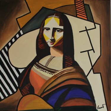 Monalisa, Painting by Oryiman Agbaka (St Valentino de Augusto)