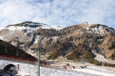 Fotografie getiteld "Chaine du sancy ( a…" door Ernest Tosetti, Origineel Kunstwerk, Digitale fotografie