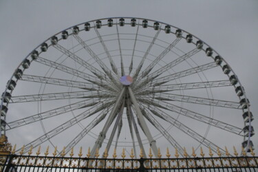 Photographie intitulée "grande roue" par Ernest Tosetti, Œuvre d'art originale, Photographie numérique