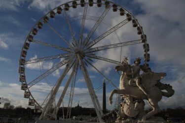 Photography titled "Grande roue 2" by Ernest Tosetti, Original Artwork, Digital Photography