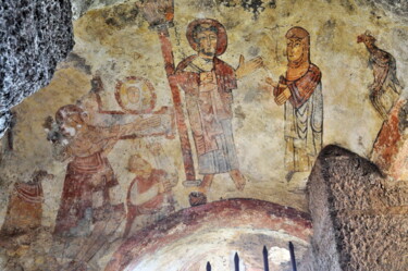 Photographie intitulée "Chapelle grotte de…" par Ernest Tosetti, Œuvre d'art originale, Photographie numérique