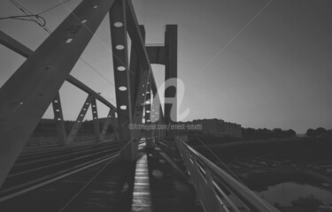 Fotografie mit dem Titel "Pont de recouvrance…" von Ernest Tosetti, Original-Kunstwerk, Digitale Fotografie